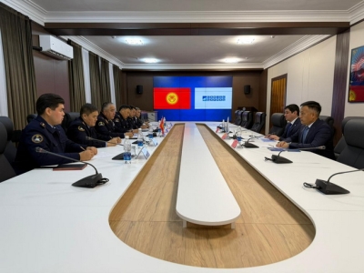 Meeting at the Ministry of Internal Affairs of the Kyrgyz Republic
