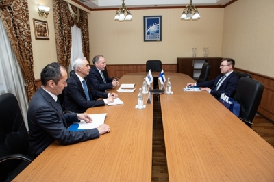Meeting with liaison officer of Finland