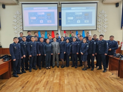 Students of the Almaty Academy of the Ministry of Internal Affairs of the Republic of Kazakhstan visited CARICC
