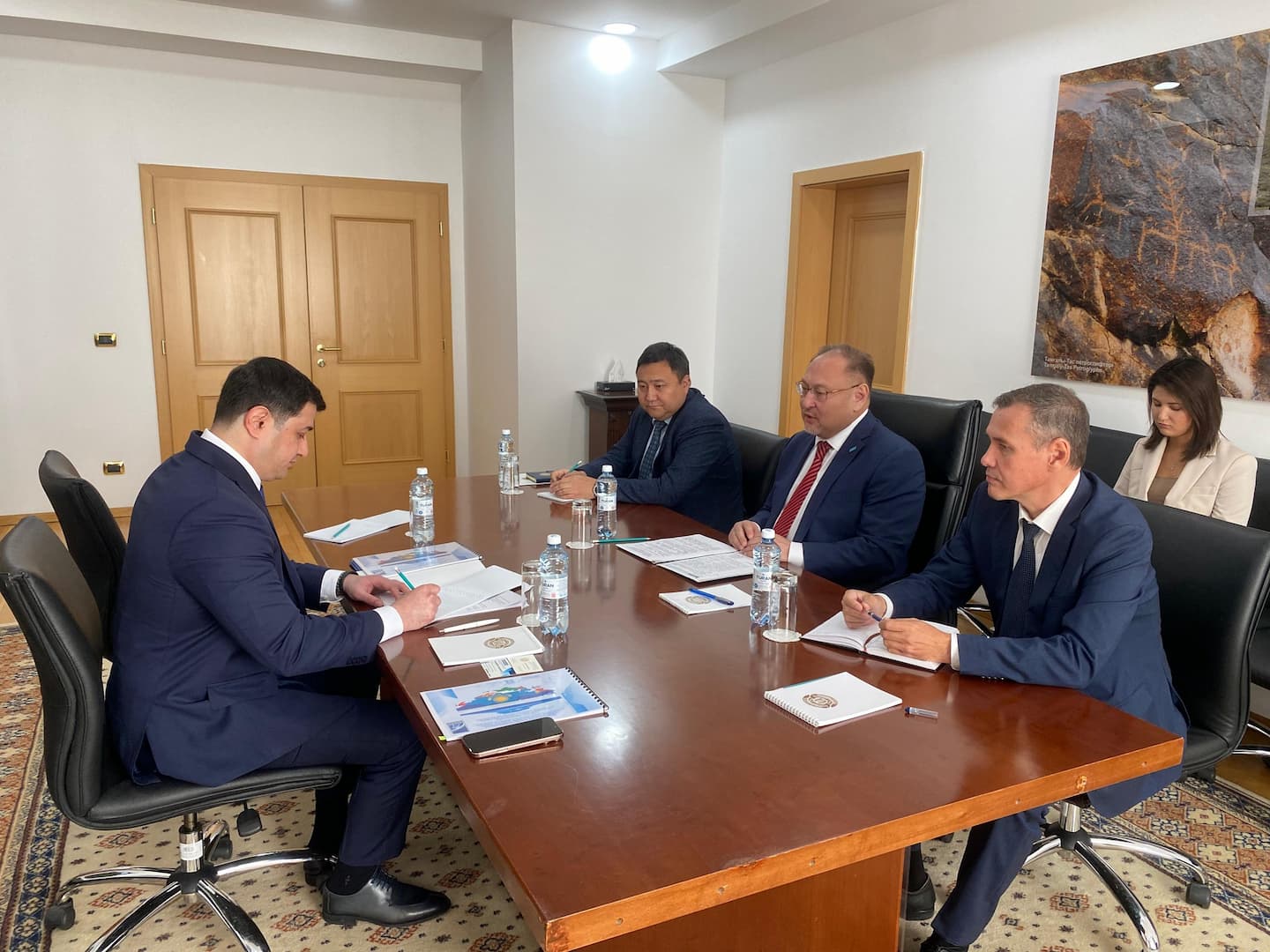 О встрече в Министерстве иностранных дел Республики Казахстан