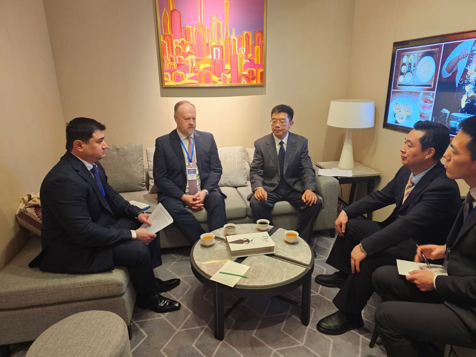Рабочая встреча с руководством Министерства общественной безопасности Китайской Народной Республики
